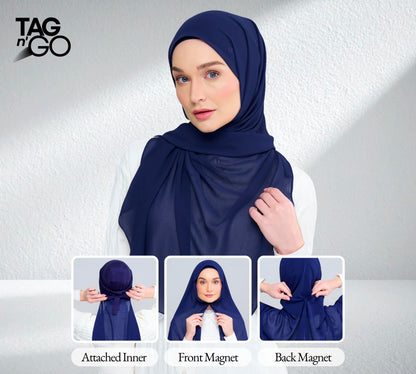 3IN1 Instant Faith Tag n' Go in Navy Blue