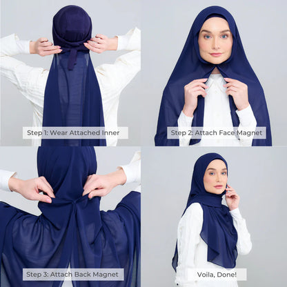 3IN1 Instant Faith Tag n' Go in Navy Blue