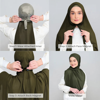 3IN1 Instant Faith Tag n' Go in Dark Olive