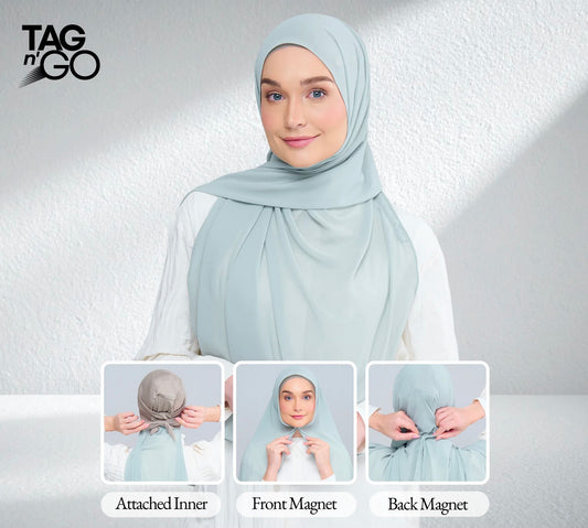 3IN1 Instant Faith Tag n' Go in Dusty Green