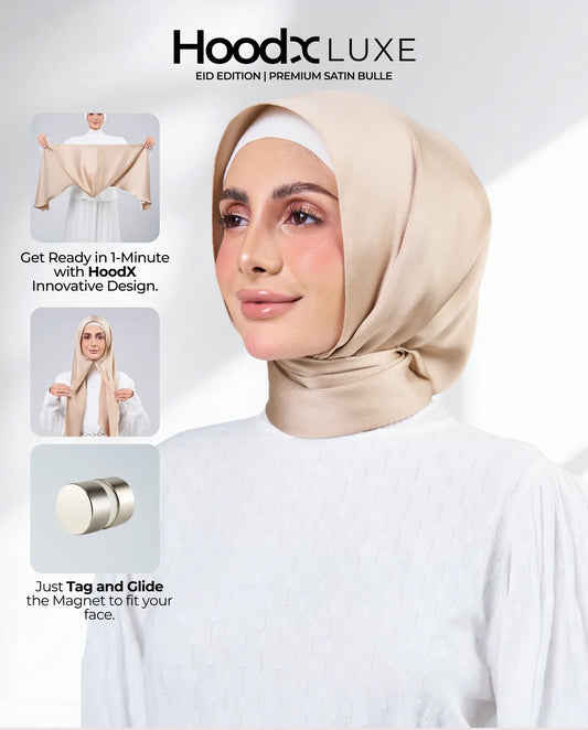 HoodX Luxe Volume 02 in Golden Nude