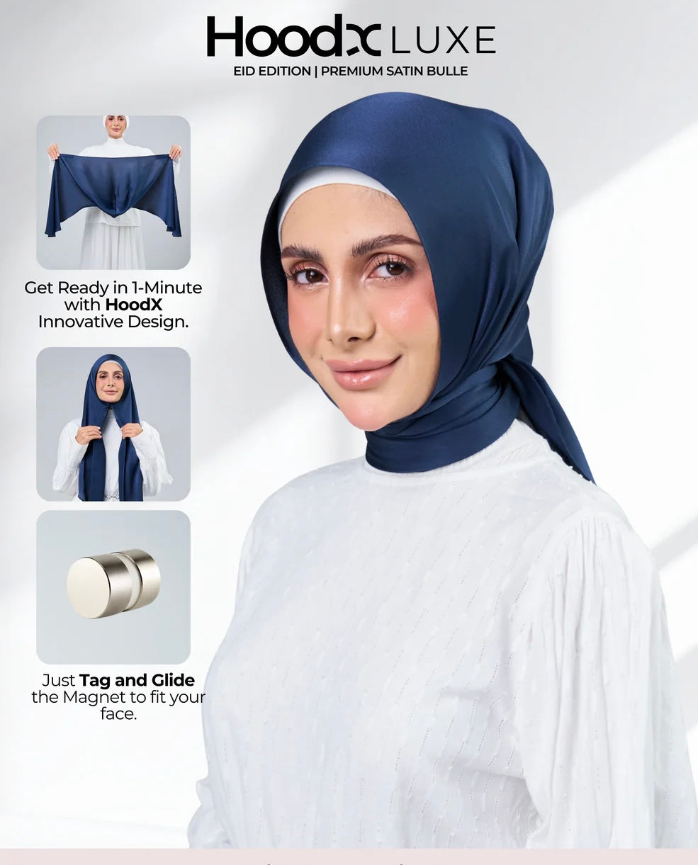 HoodX Luxe Volume 02 in Midnight Blue