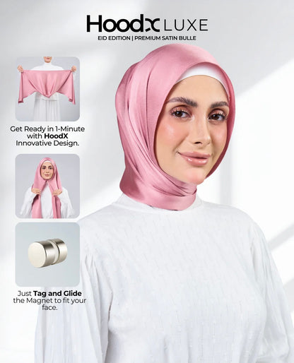 HoodX Luxe Volume 02 in Dusty Pink