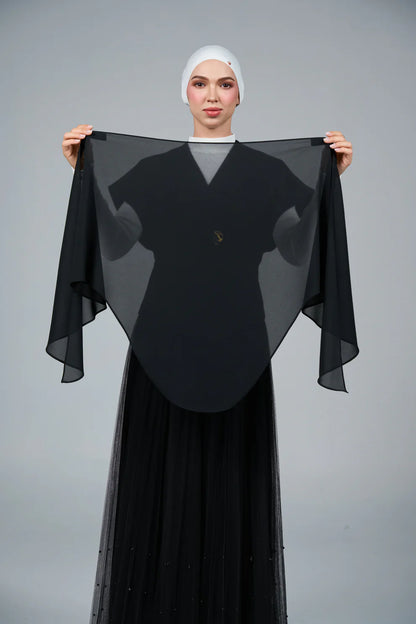 FlowX V3 [Pearl Chiffon] in Black