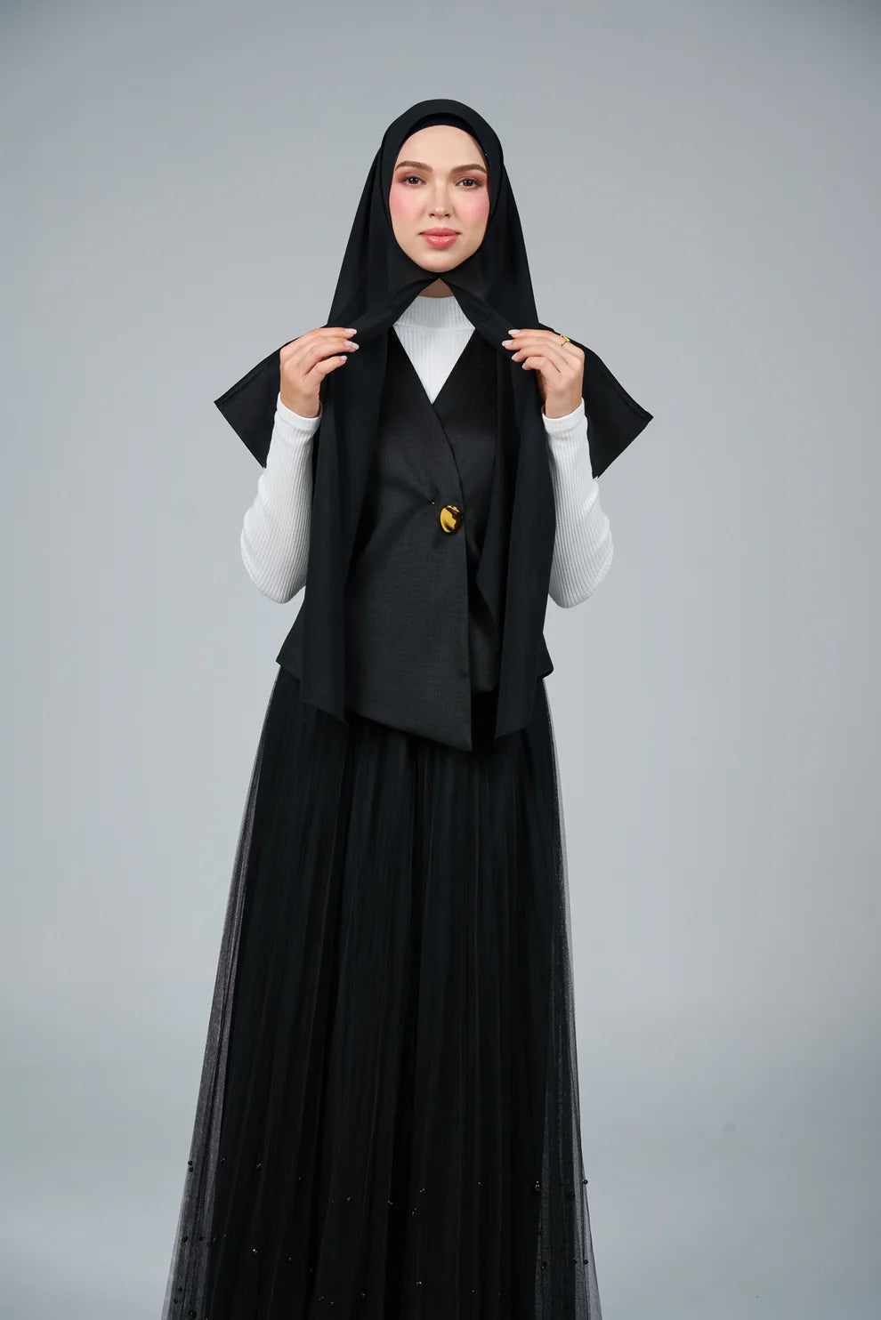 FlowX V3 [Pearl Chiffon] in Black