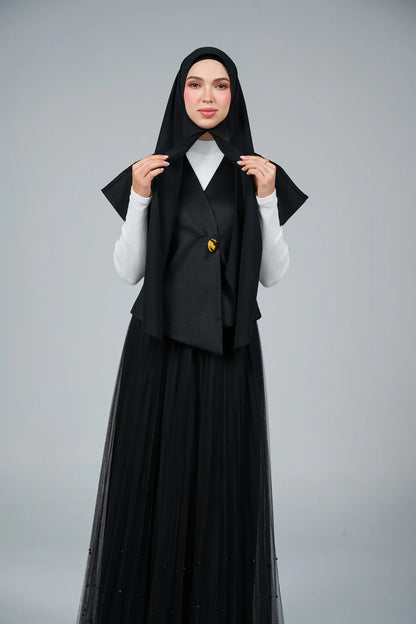 FlowX V3 [Pearl Chiffon] in Black