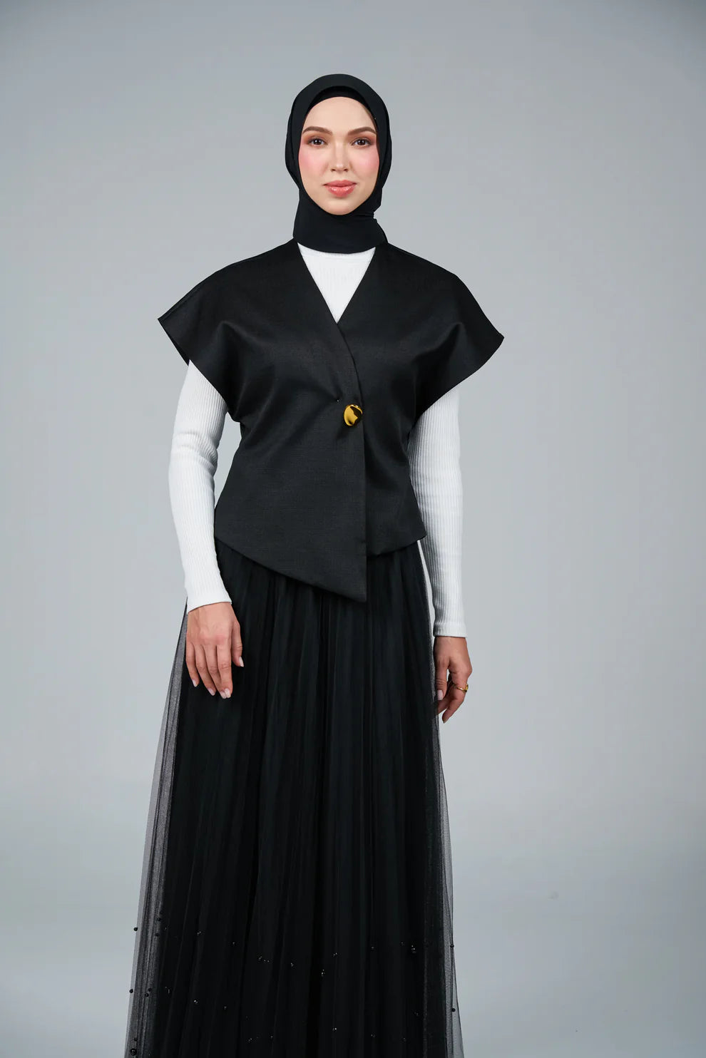 FlowX V3 [Pearl Chiffon] in Black