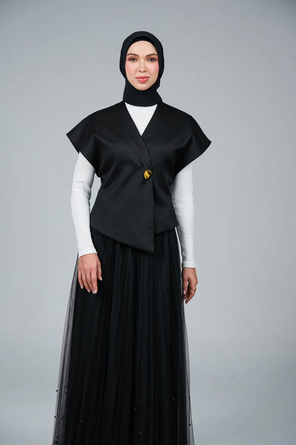 FlowX V3 [Pearl Chiffon] in Black