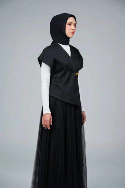 FlowX V3 [Pearl Chiffon] in Black