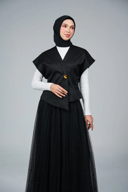 FlowX V3 [Pearl Chiffon] in Black