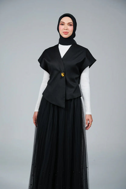 FlowX V3 [Pearl Chiffon] in Black