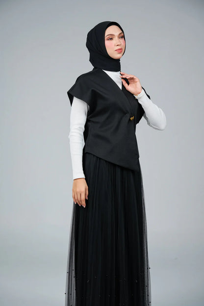 FlowX V3 [Pearl Chiffon] in Black