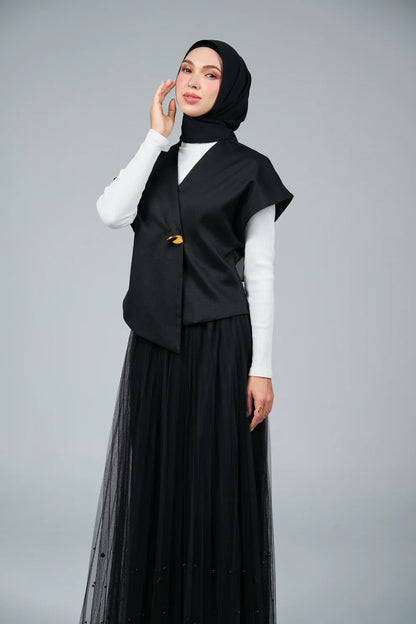 FlowX V3 [Pearl Chiffon] in Black