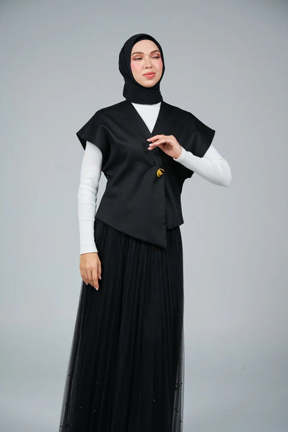FlowX V3 [Pearl Chiffon] in Black