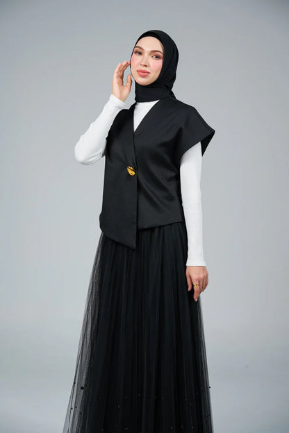 FlowX V3 [Pearl Chiffon] in Black