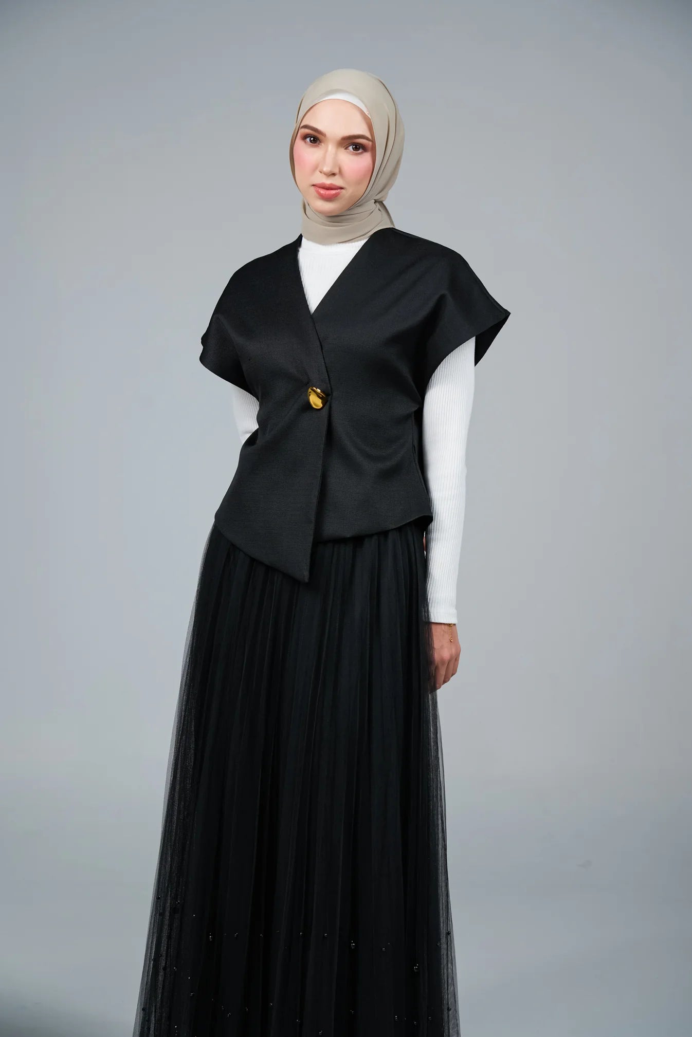 FlowX V3 [Pearl Chiffon] in Deep Linen