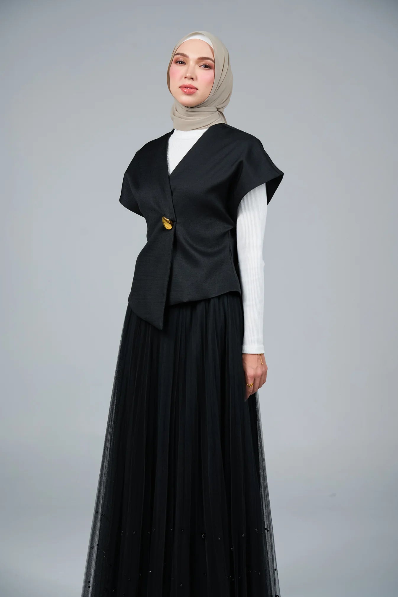 FlowX V3 [Pearl Chiffon] in Deep Linen