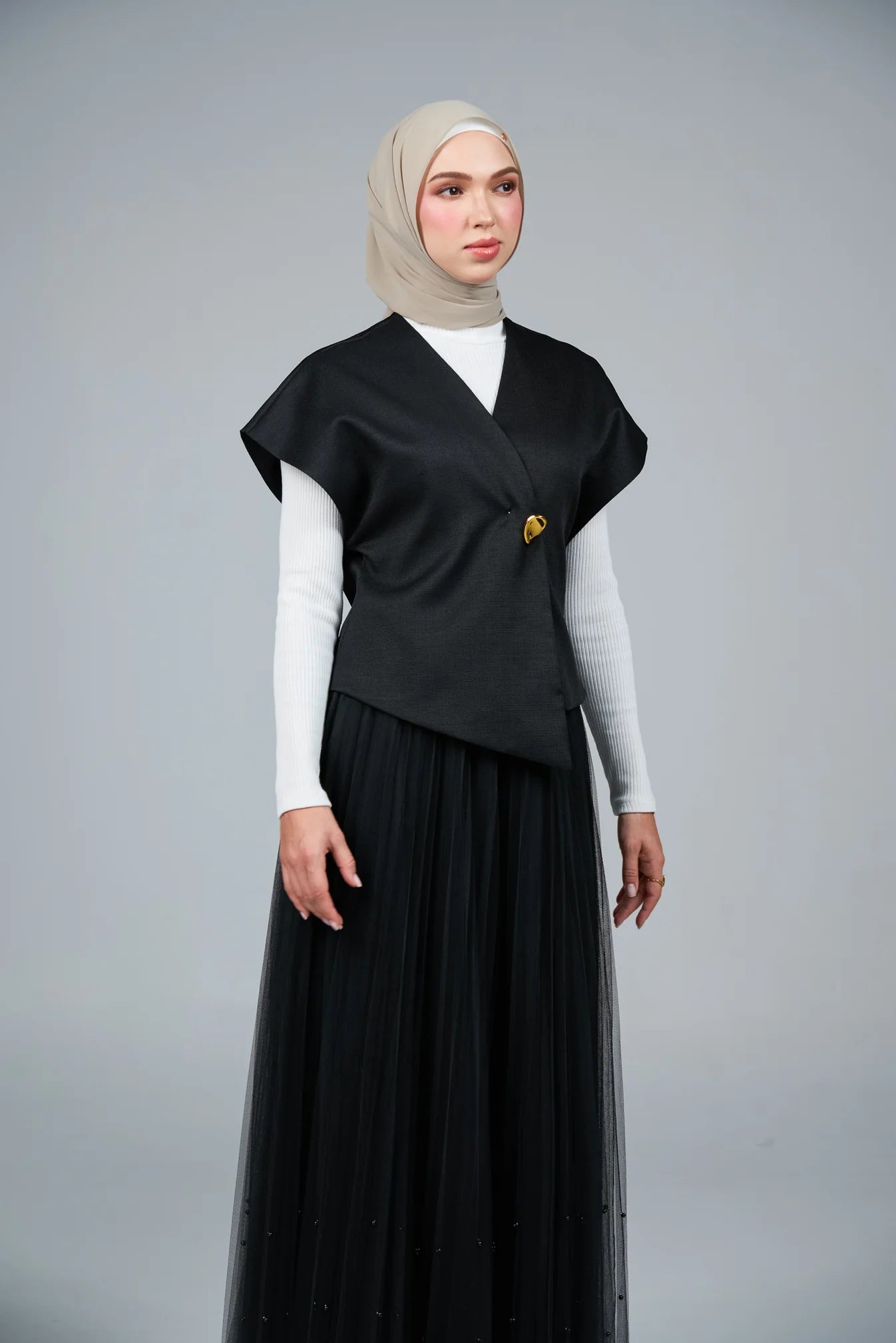 FlowX V3 [Pearl Chiffon] in Deep Linen
