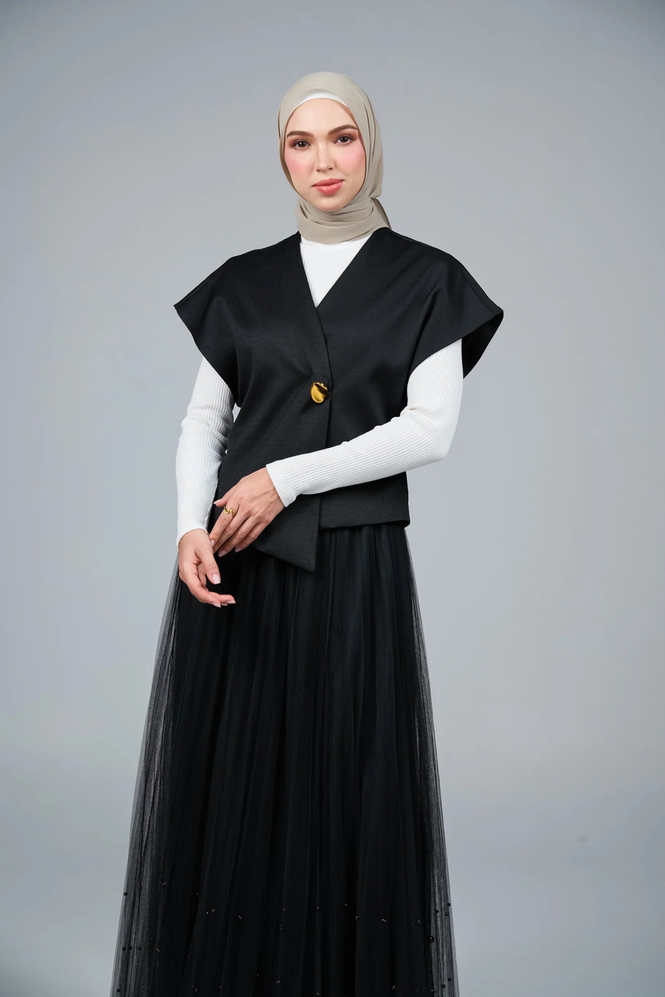 FlowX V3 [Pearl Chiffon] in Deep Linen