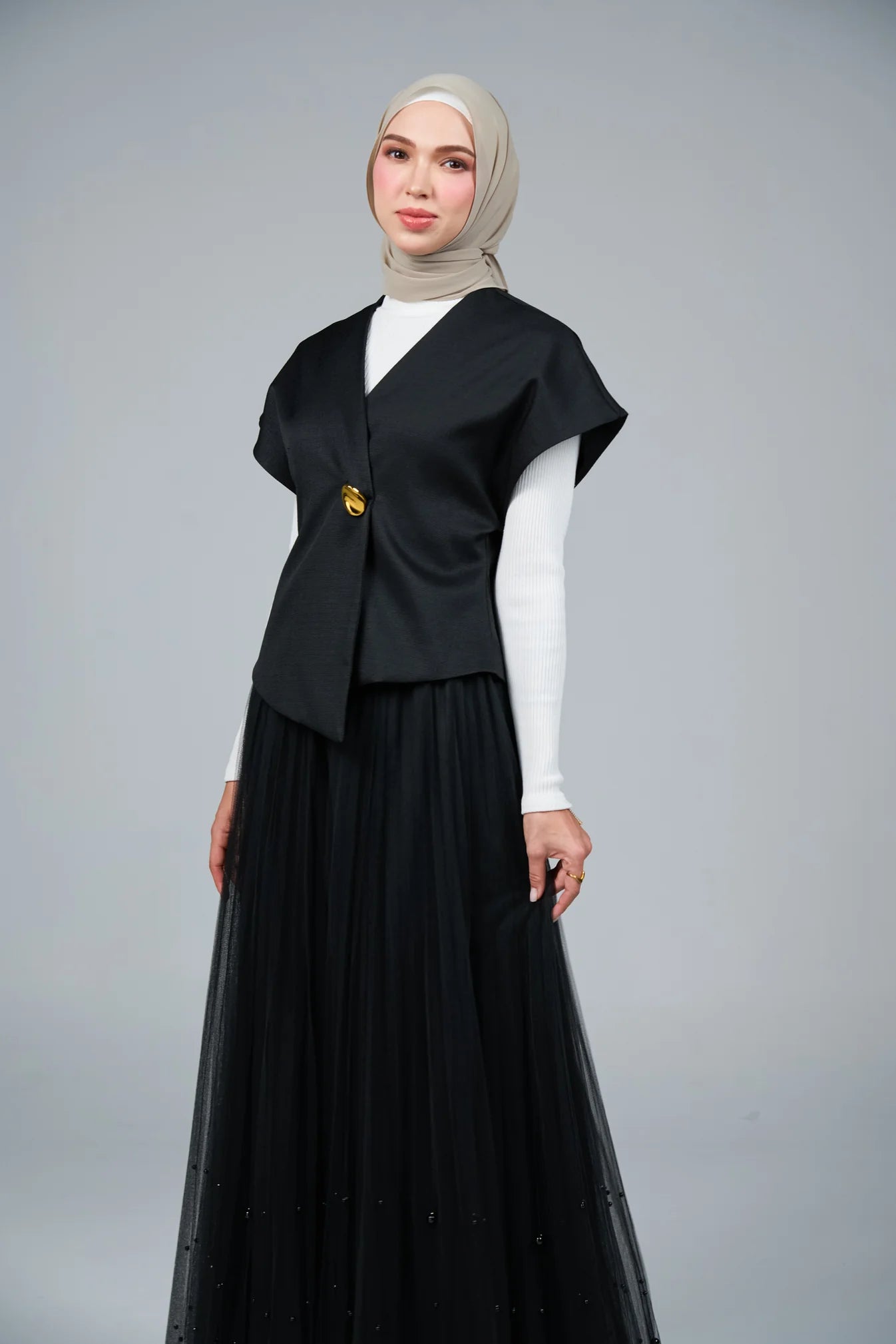 FlowX V3 [Pearl Chiffon] in Deep Linen