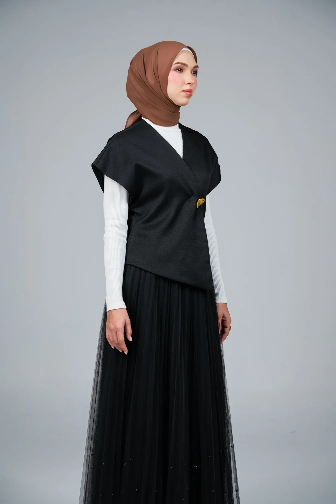 FlowX V3 [Pearl Chiffon] in Rich Brown