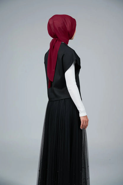 FlowX V3 [Pearl Chiffon] in Deep Rouge