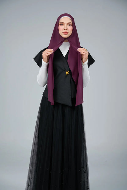 FlowX V3 [Pearl Chiffon] in Deep Burgundy