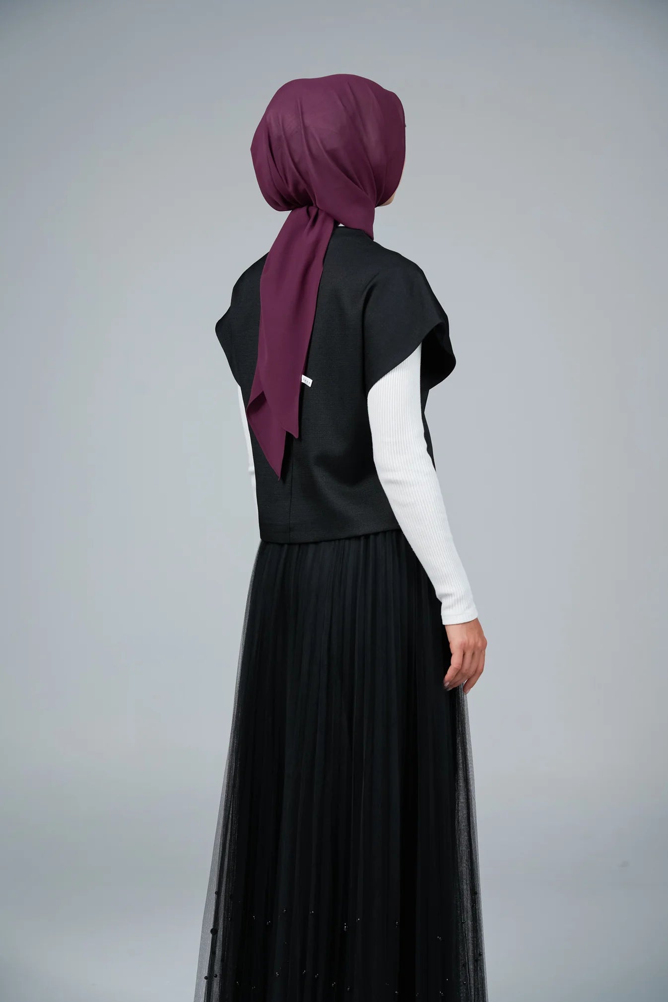 FlowX V3 [Pearl Chiffon] in Deep Burgundy