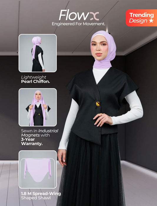 FlowX V3 [Pearl Chiffon] in Lilac