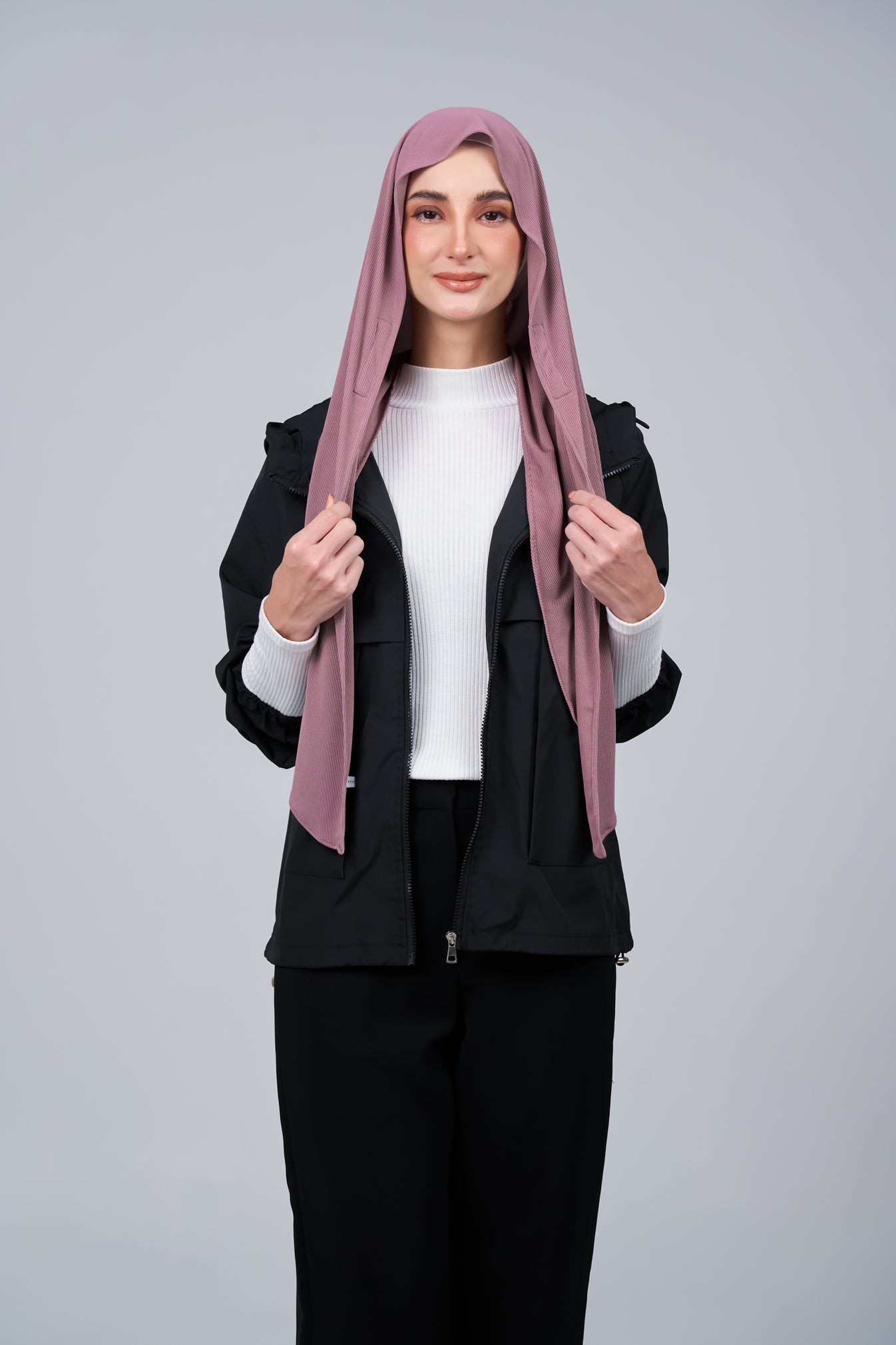 HoodX CloudFit in Dark Rose