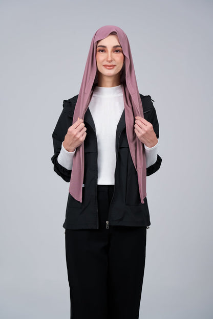 HoodX CloudFit in Dark Rose
