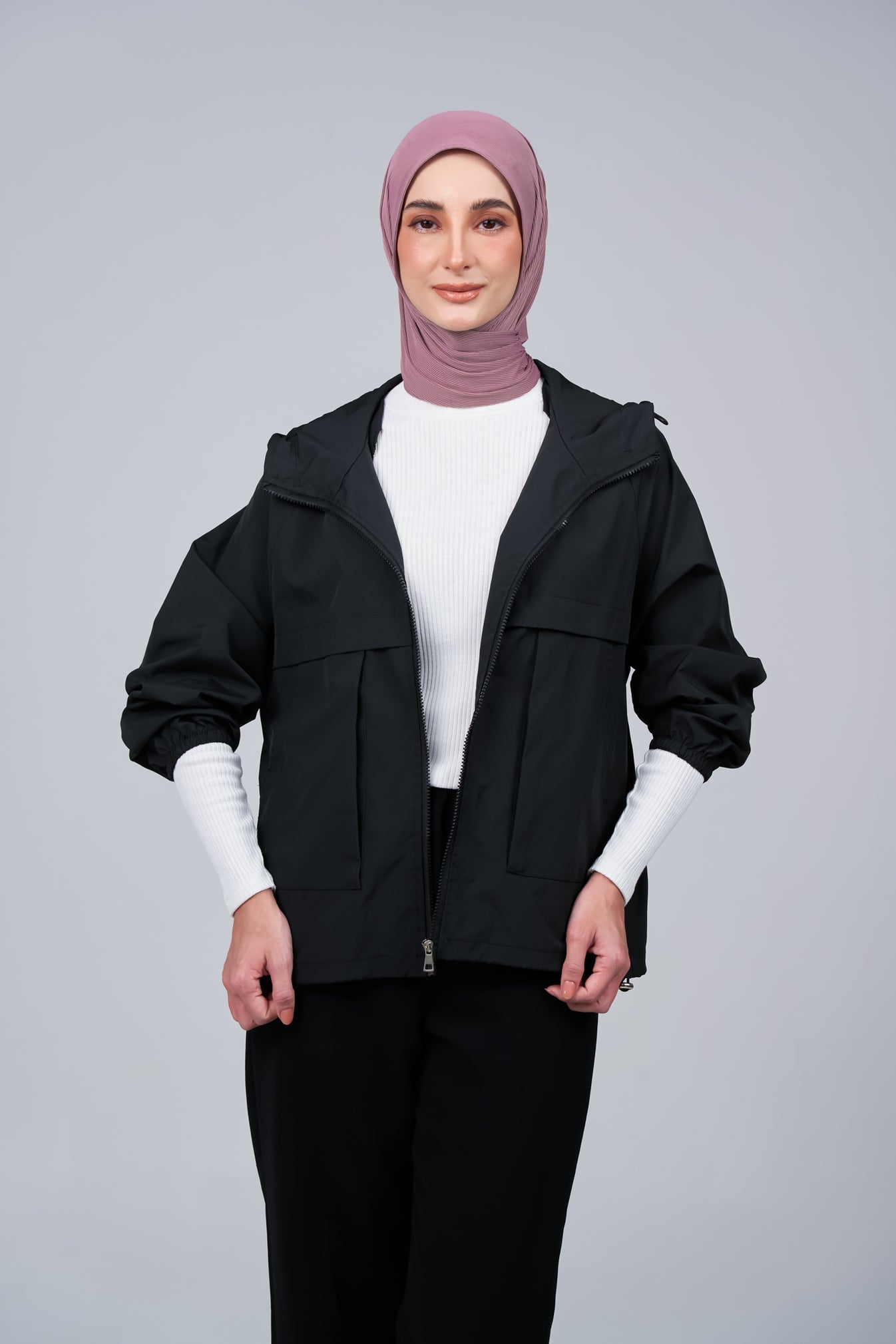 HoodX CloudFit in Dark Rose