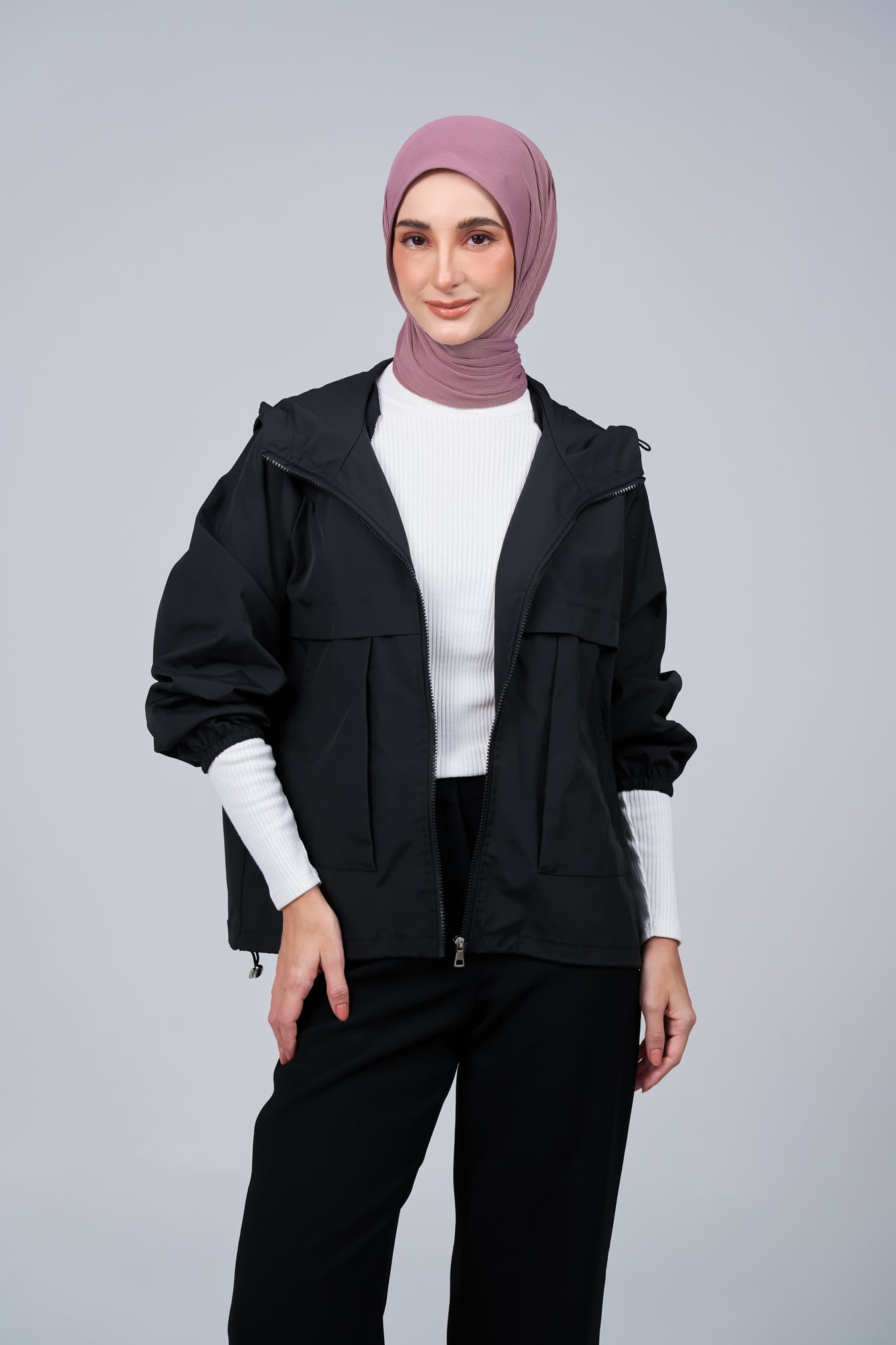 HoodX CloudFit in Dark Rose