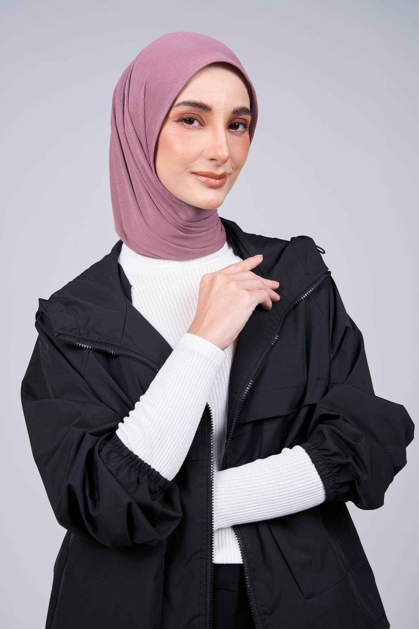 HoodX CloudFit in Dark Rose