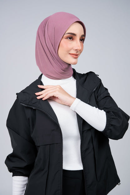 HoodX CloudFit in Dark Rose