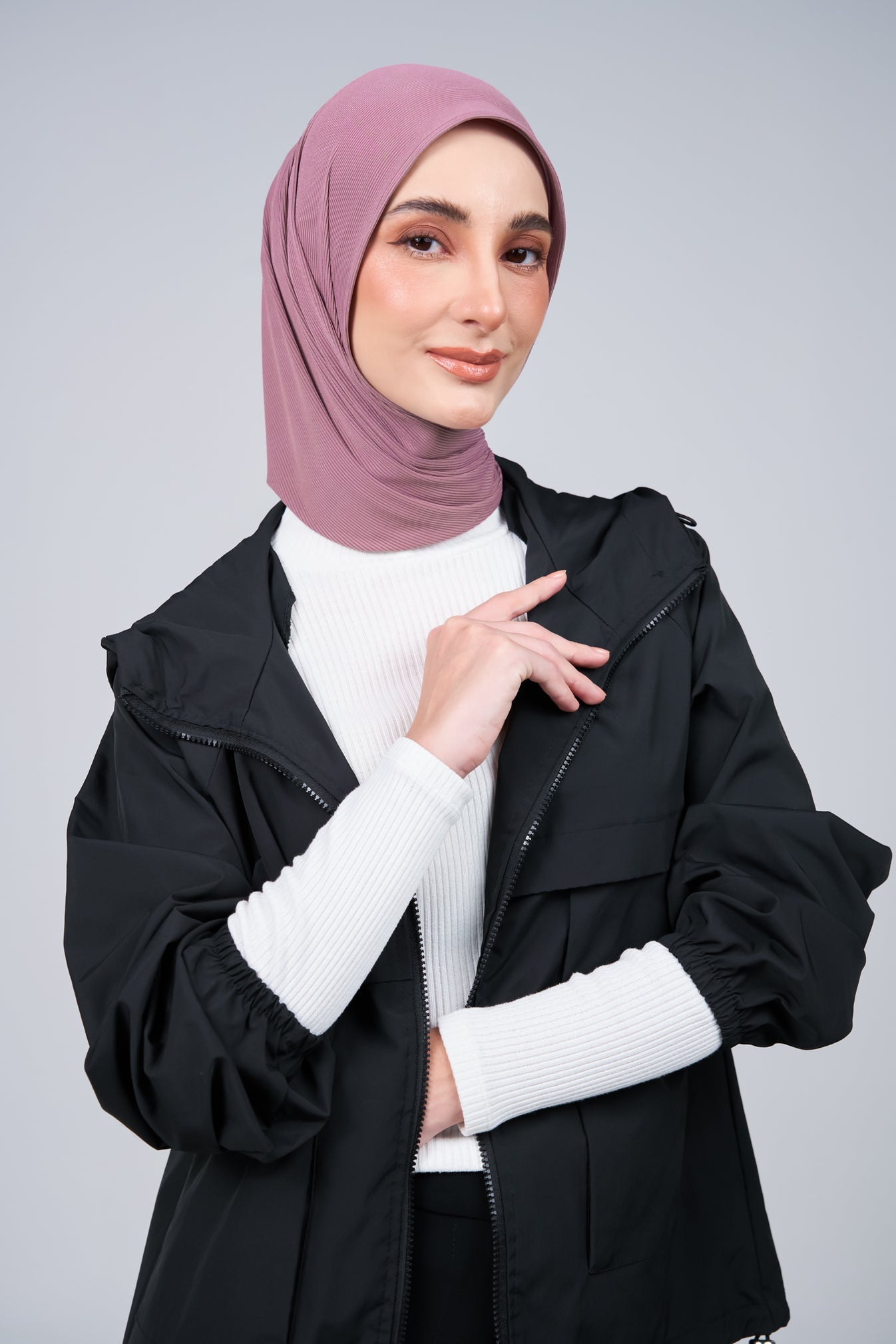 HoodX CloudFit in Dark Rose