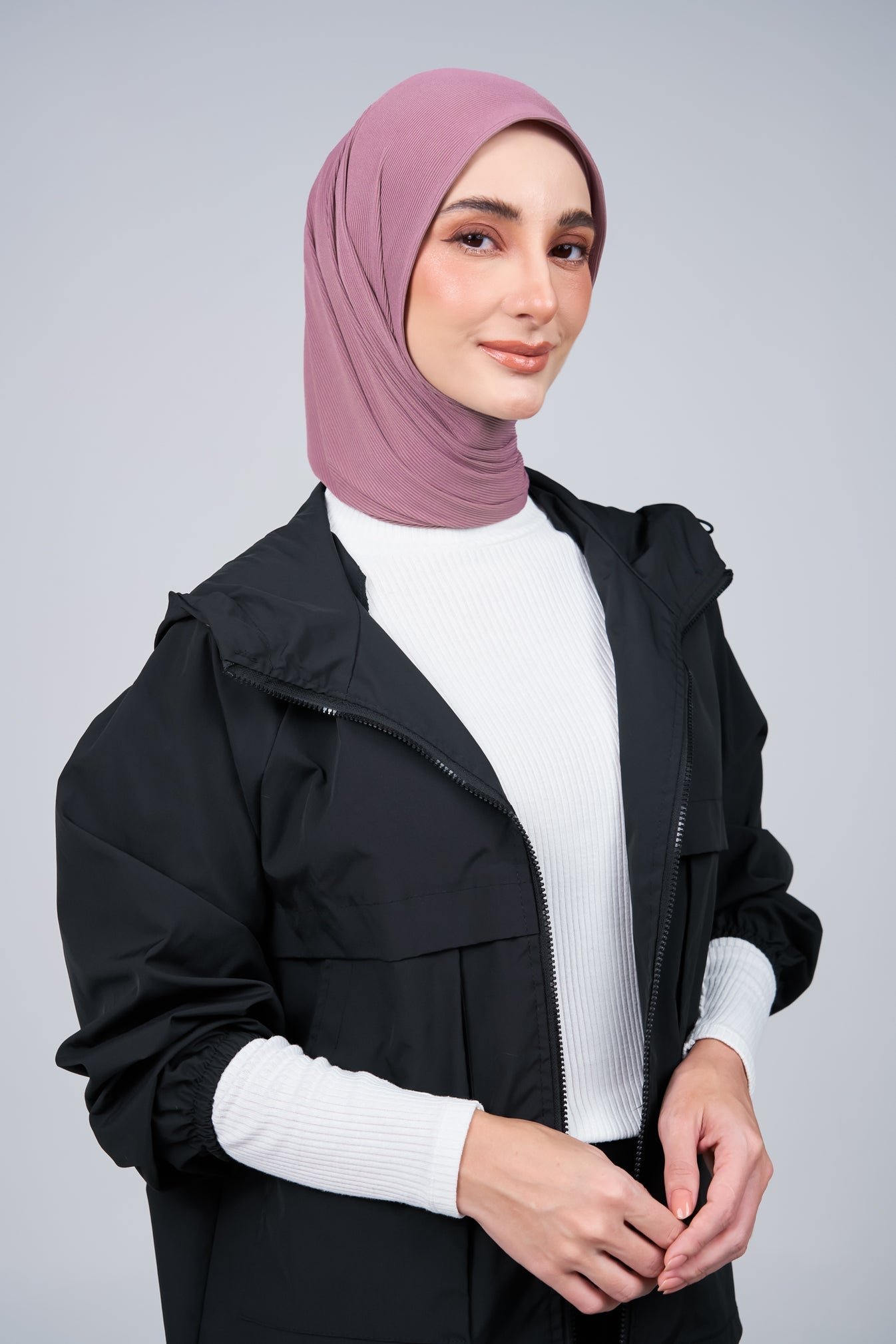 HoodX CloudFit in Dark Rose