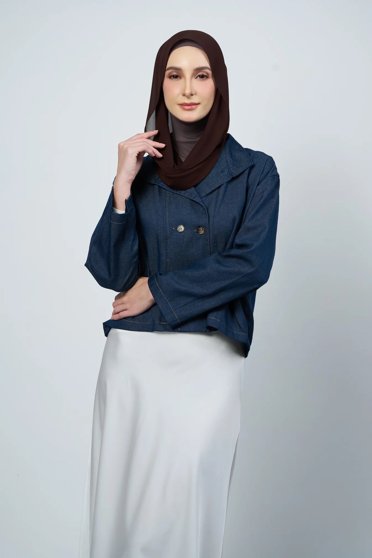 HoodXpress Set in Dark Brunette