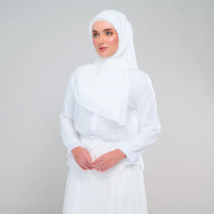 [★ New] SquareX in Pearl White