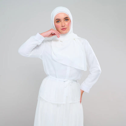 [★ New] SquareX in Pearl White