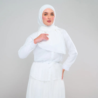 [★ New] SquareX in Pearl White