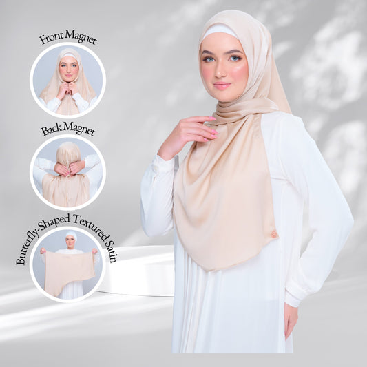 Tag & Go | Bawal Butterfly in Sandy Nude