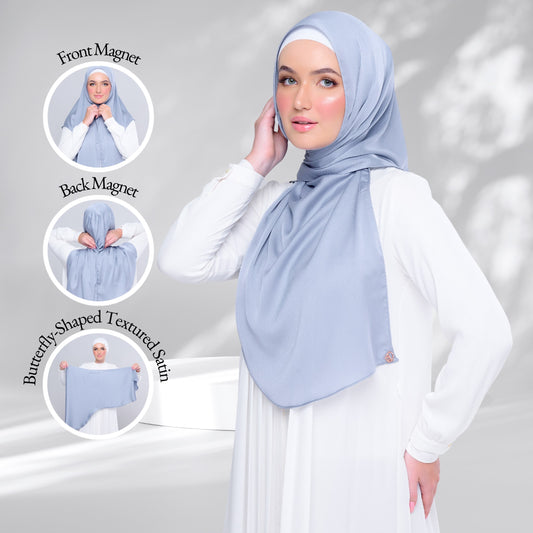 Tag & Go | Bawal Butterfly in Titanium Blue