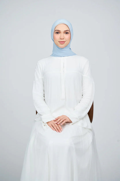 [★New] HoodX Curve [Pearl Chiffon] in Ice Blue