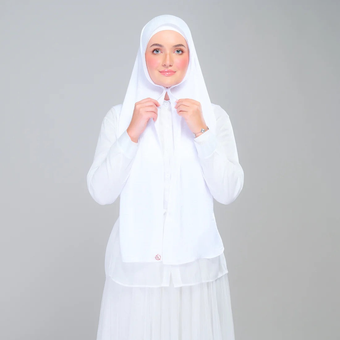 Instant Tag n' Go Butterfly | Textured Silk in Pure White