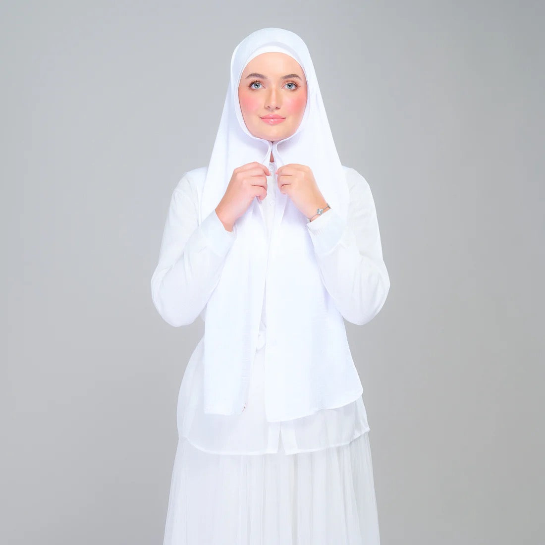 Instant Tag n' Go Butterfly | Textured Silk in Pure White
