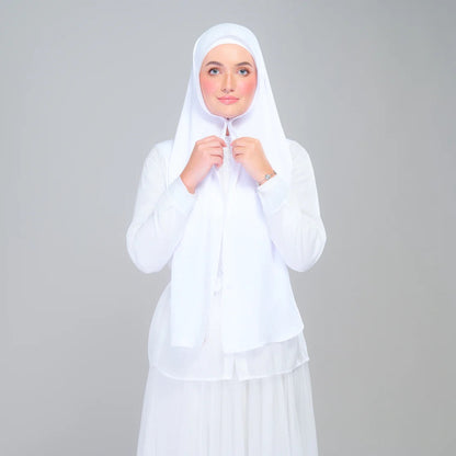Instant Tag n' Go Butterfly | Textured Silk in Pure White