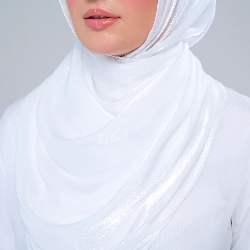 Semi Instant Dolce Raia Shimmer in Bridal White
