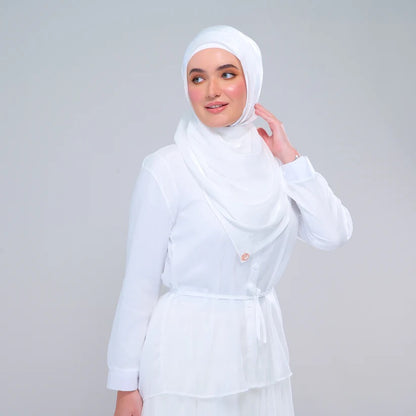 Semi Instant Dolce Raia Shimmer in Bridal White