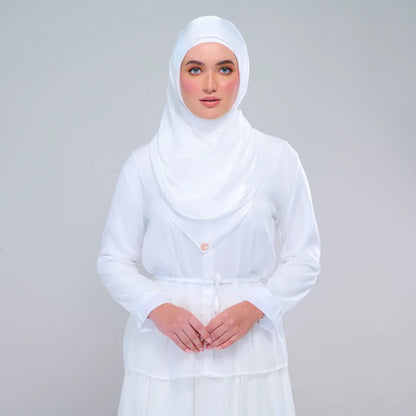 Semi Instant Dolce Raia Shimmer in Bridal White